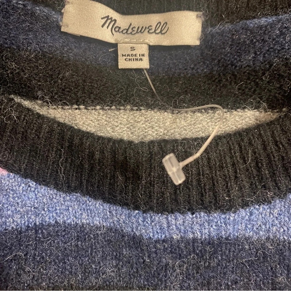 Madewell Cardiff Striped Crewneck Sweater S new - Picture 9 of 9
